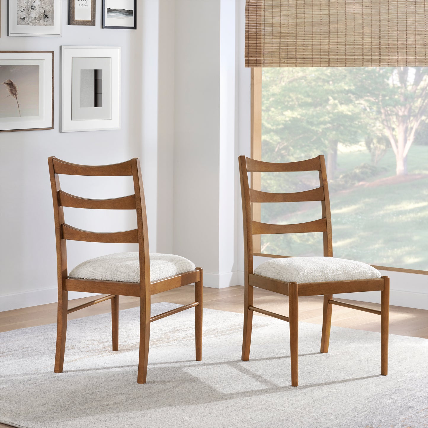 Margo Wood Dining Chair, Set of 2