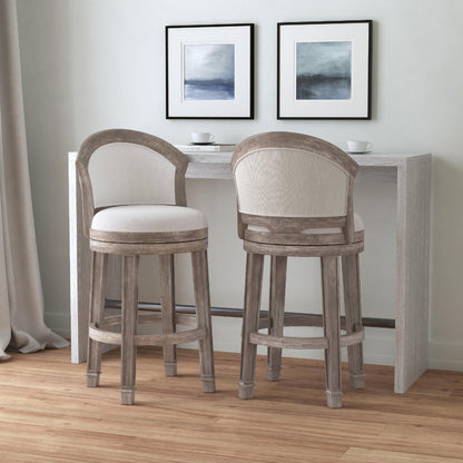 Monae Wood Stool