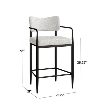 Bruce Upholstered Counter Stool