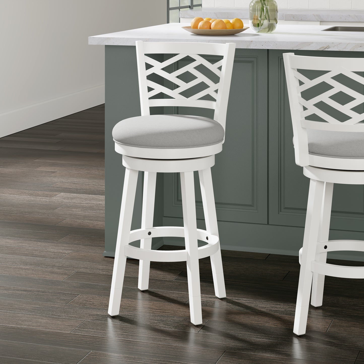 Riva Wood Counter and Bar Stools