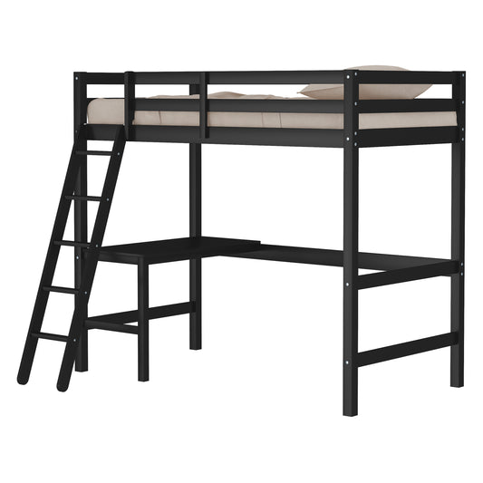 Granwood Wood Twin Loft Bed