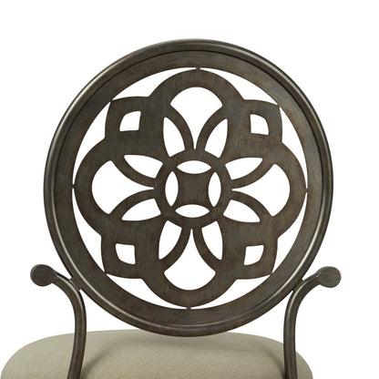 Marsala Metal Vanity Stool