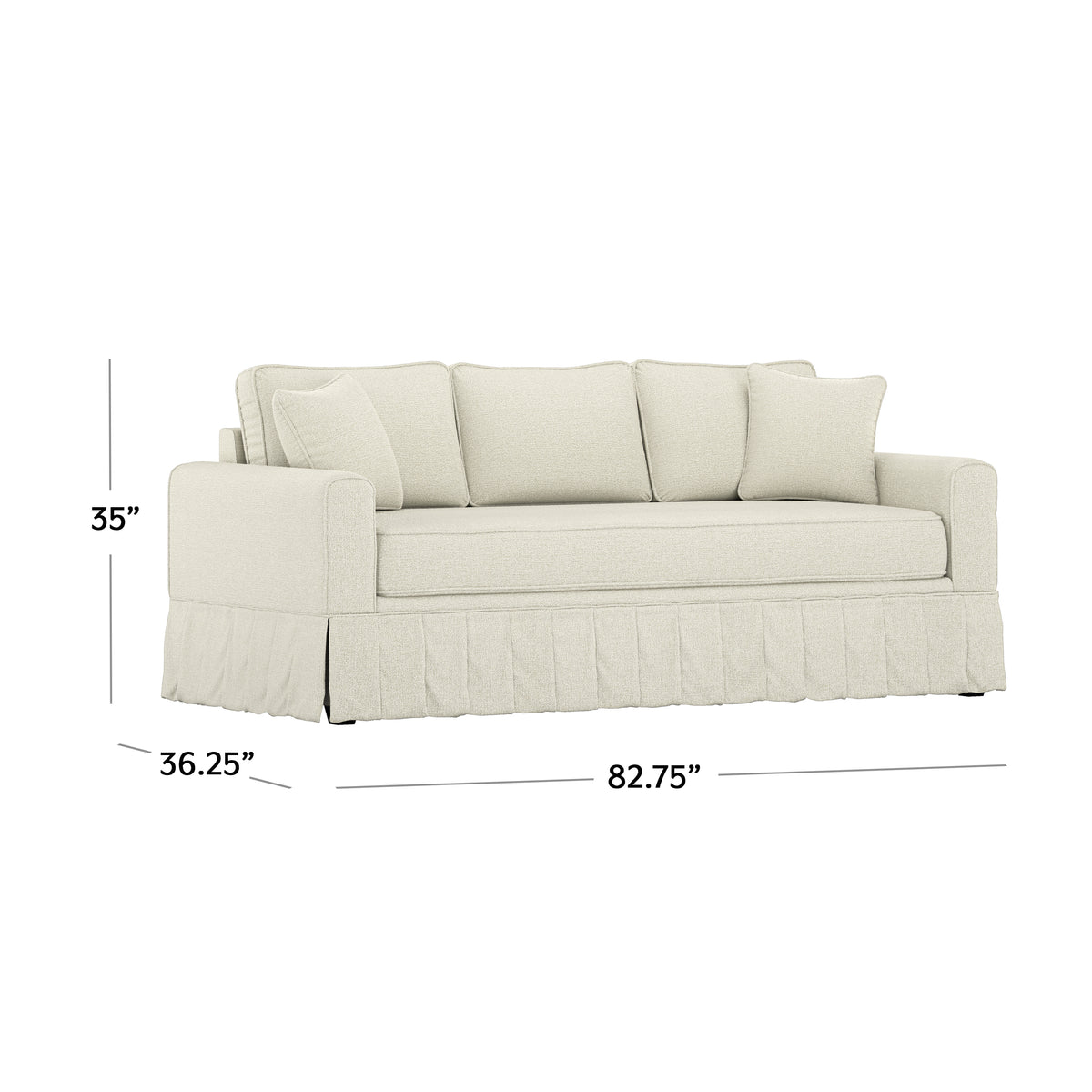 Windridge Upholstered Sofa, Ecru