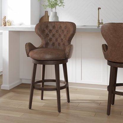 Mid-City Wood Stool