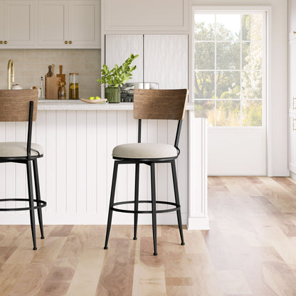 Creason Metal Counter and Bar Stools