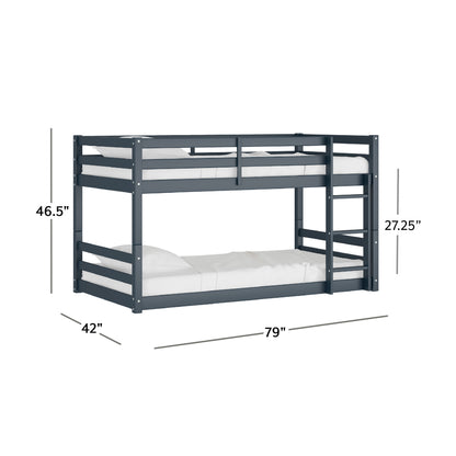 Campbell Wood Floor Bunk Bed