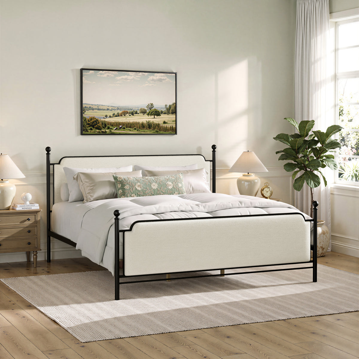 Birch Run Metal Bed