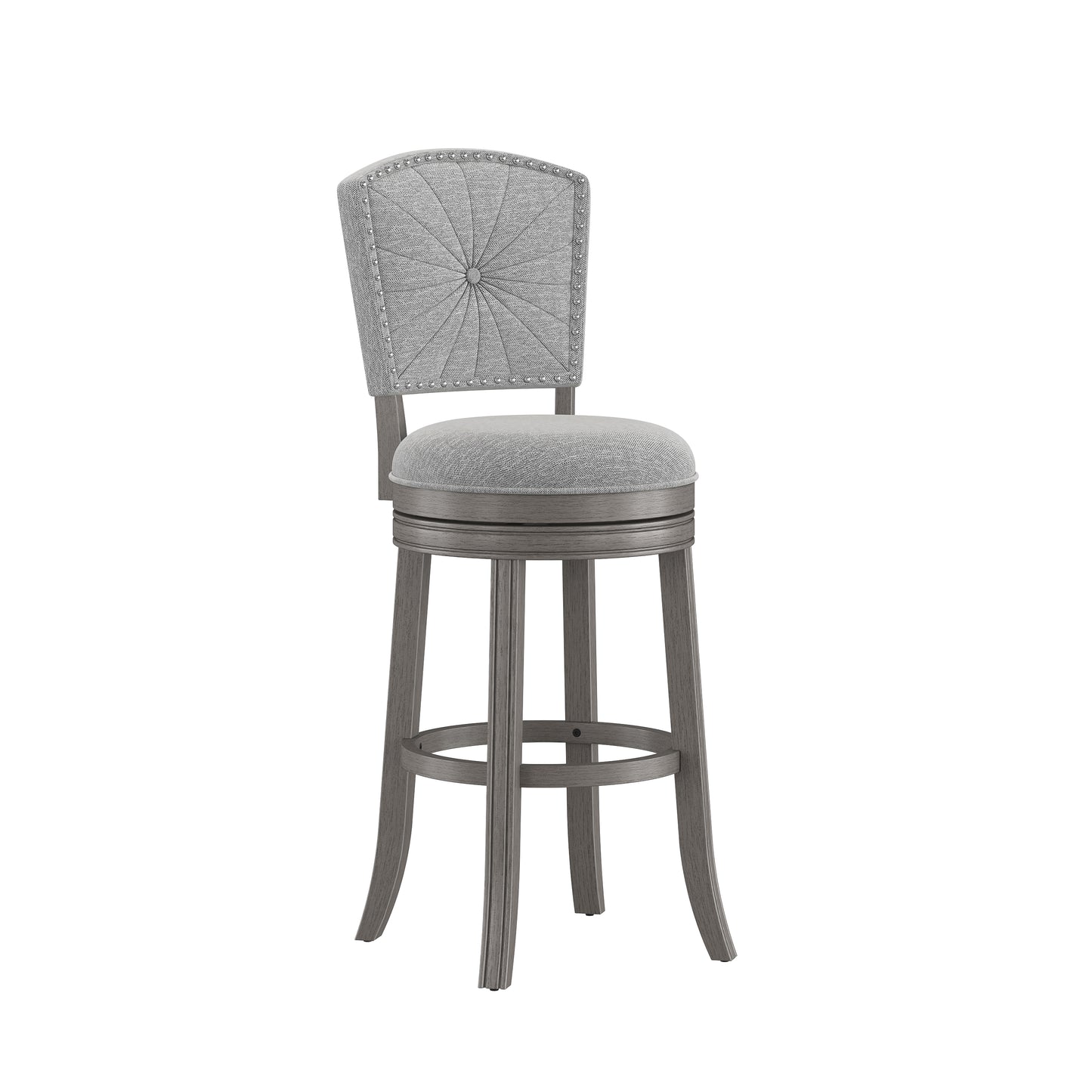 Santa Clara II Wood Stool