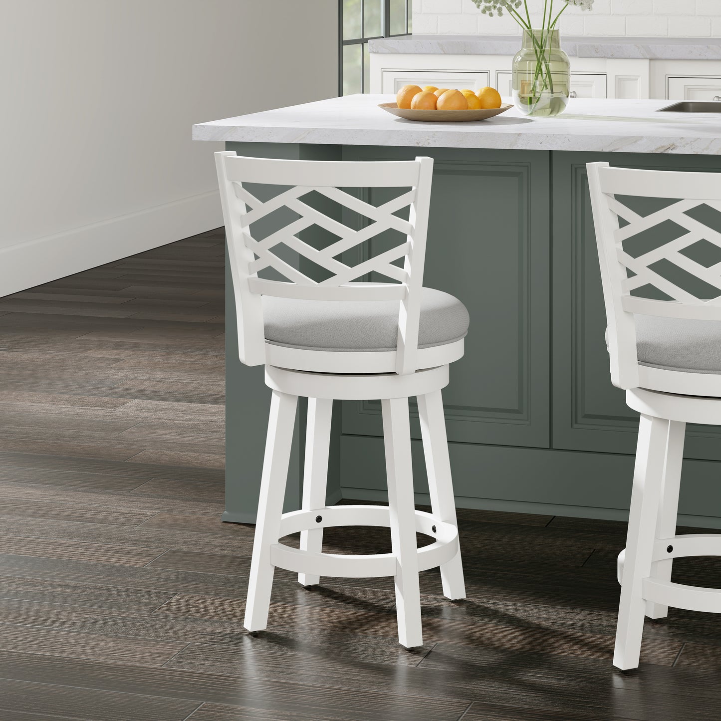 Riva Wood Counter and Bar Stools
