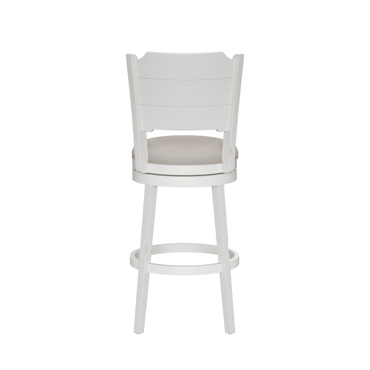 Clarion Wood Swivel Stool