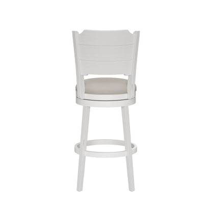 Clarion Wood Swivel Stool
