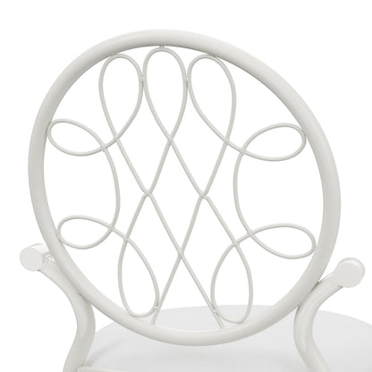 O'Malley Metal Vanity Stool