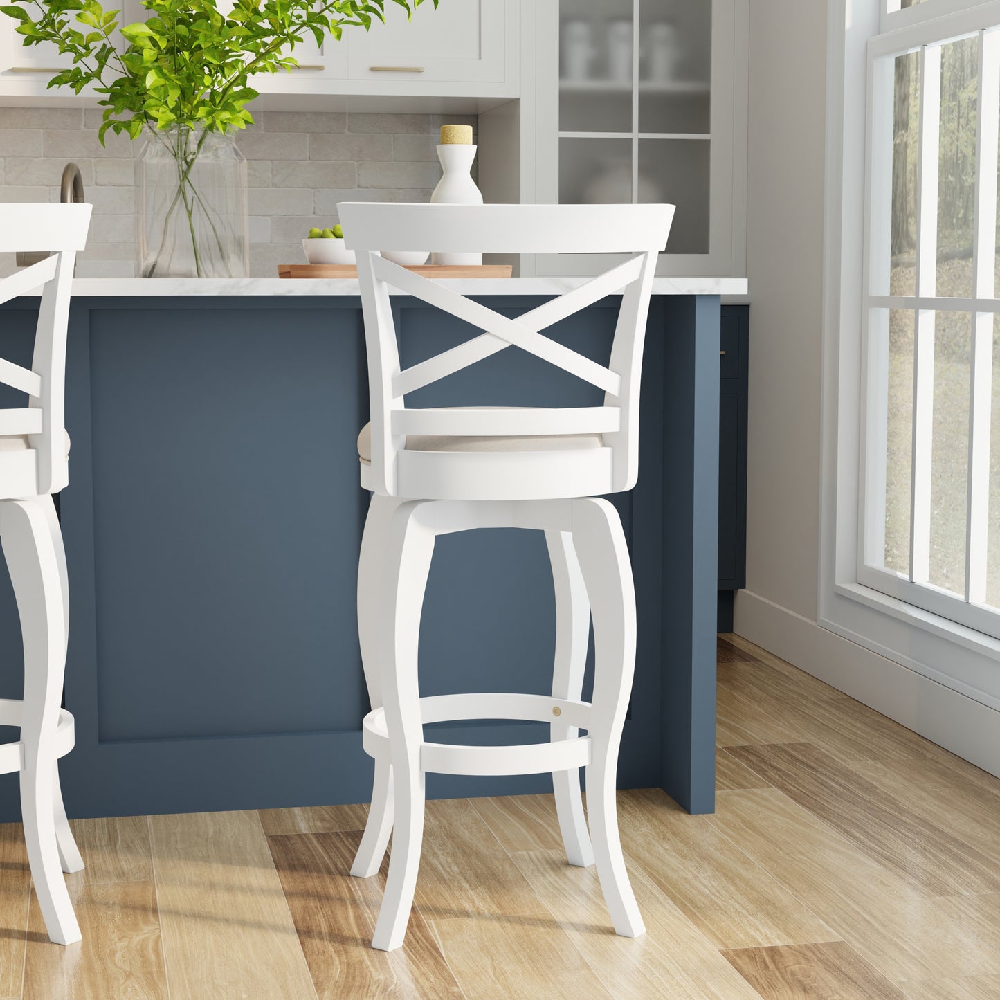Saddlebrook Wood Stool