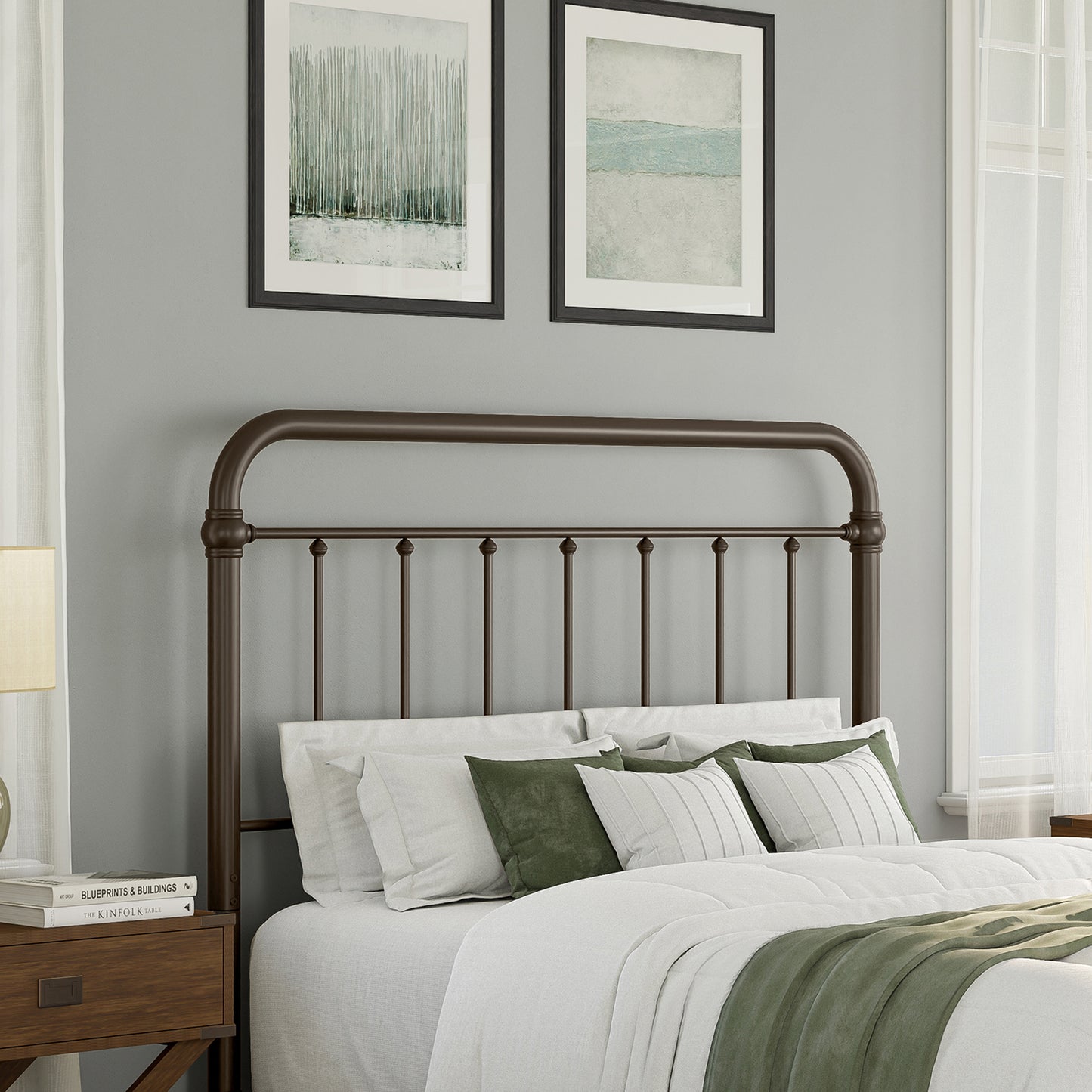 Kirkland Metal Headboard