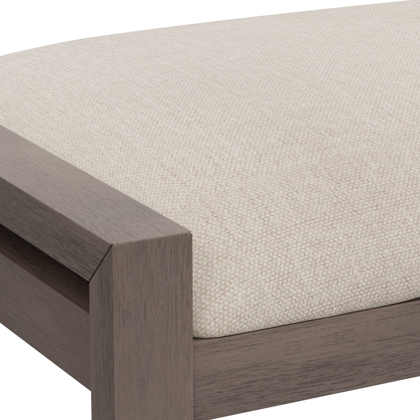 Amelia Wood Vanity Stool