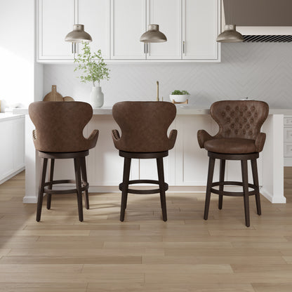 Mid-City Wood Stool