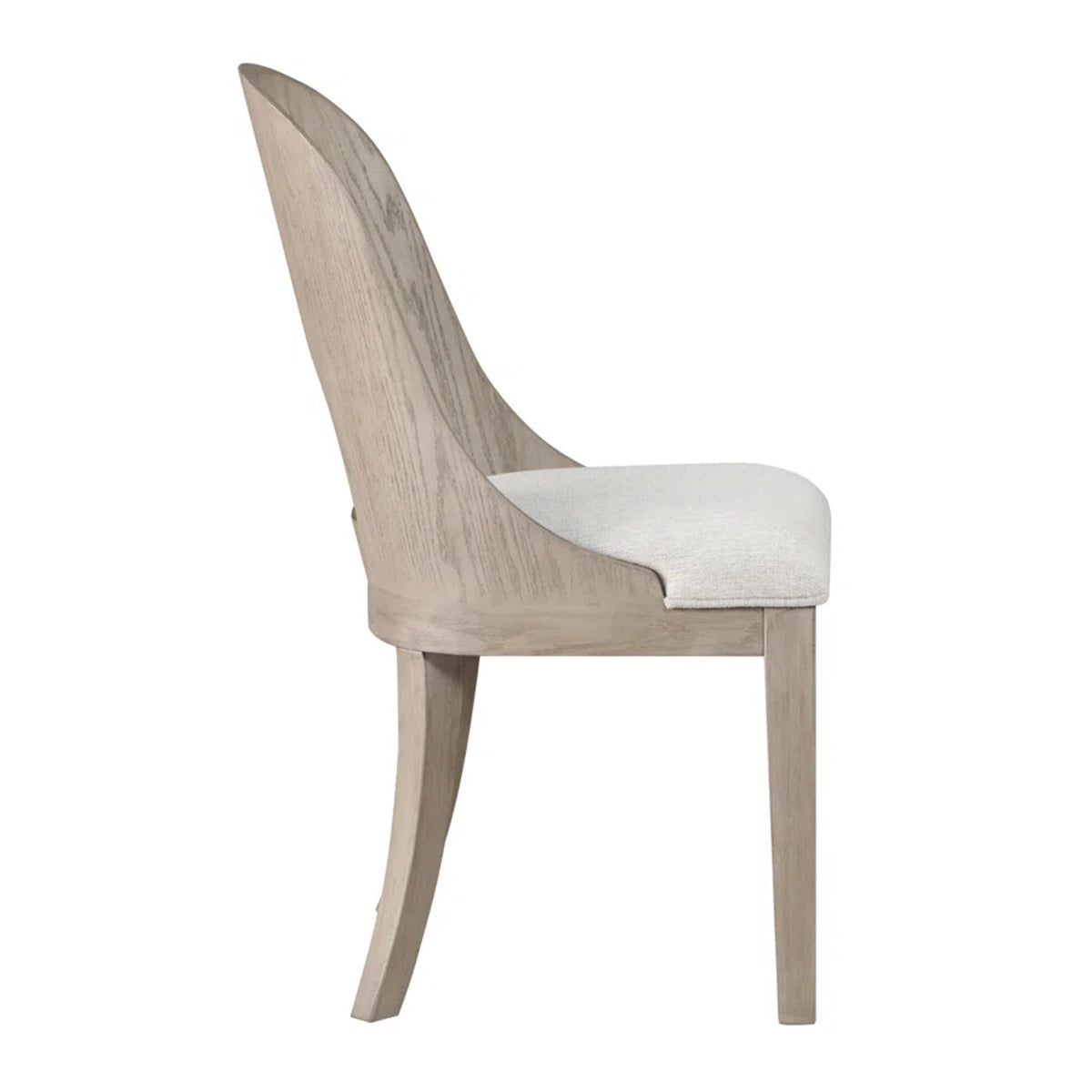 Niamh Wood and Upholstered Dining Chair, Set of 2