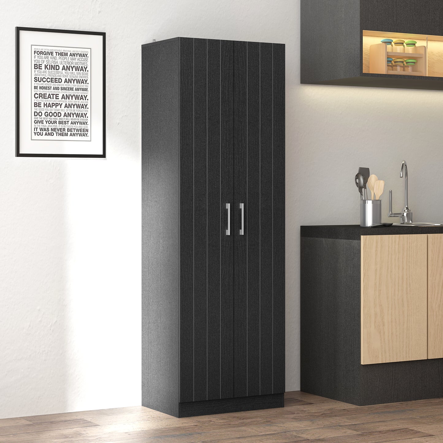 Lancaster Wood Kitchen Pantry