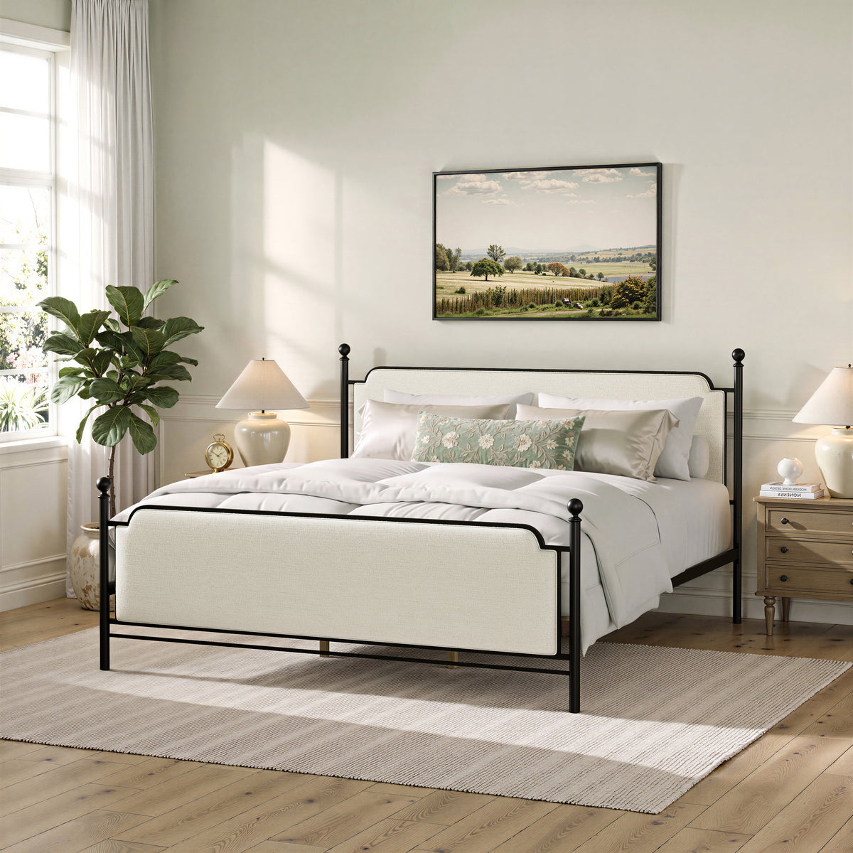 Birch Run Metal Bed
