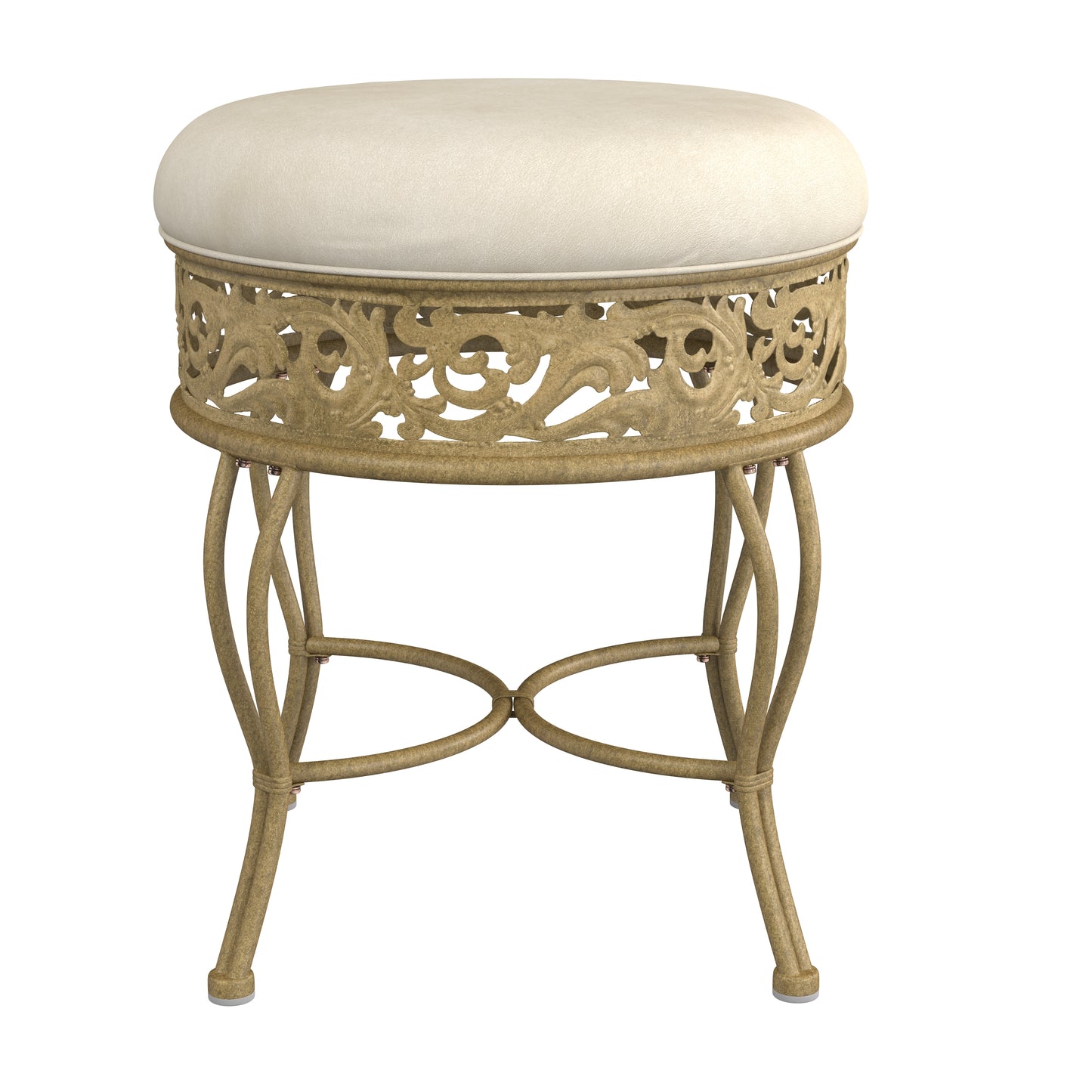 Villa III Metal Vanity Stool