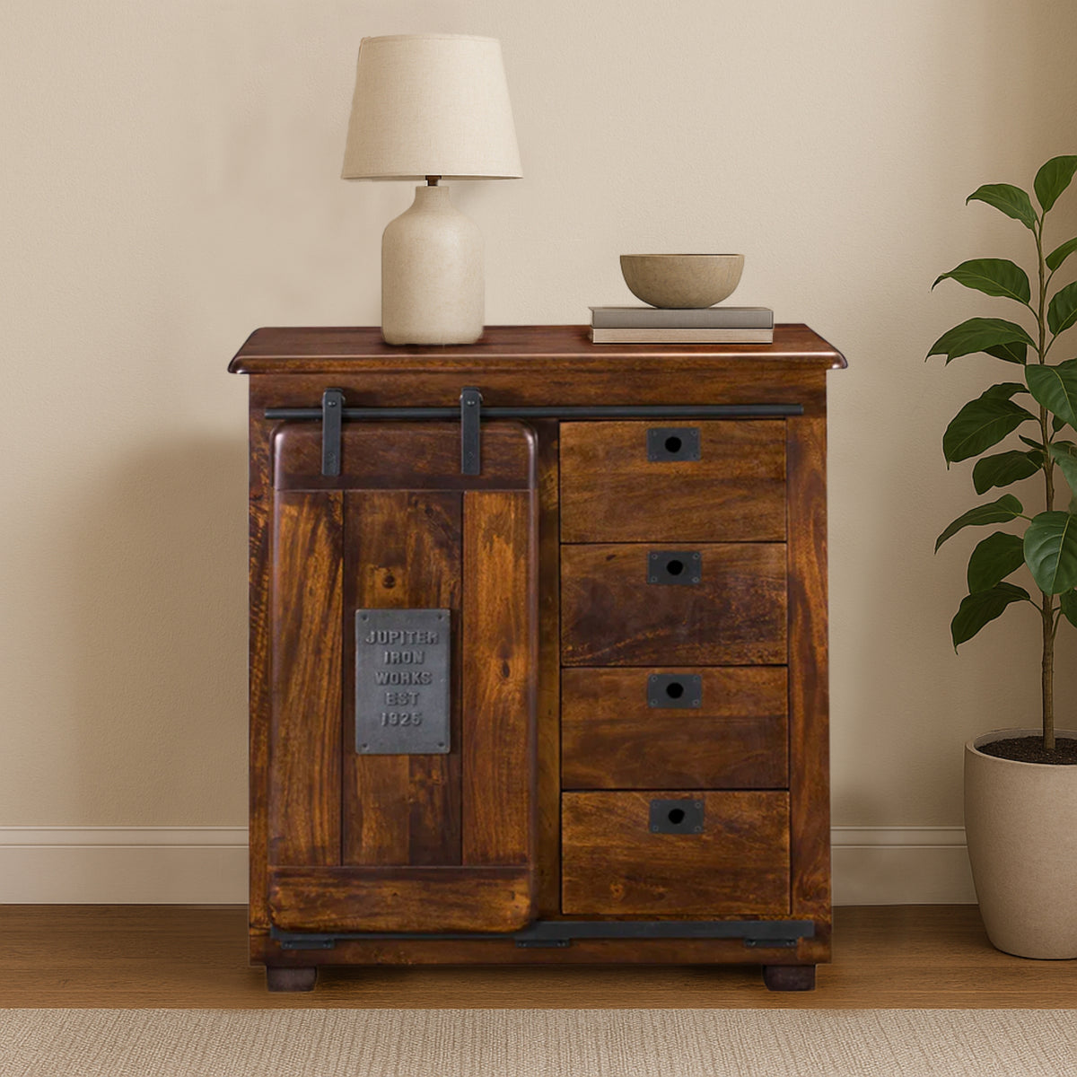 Dun Wood Sideboard