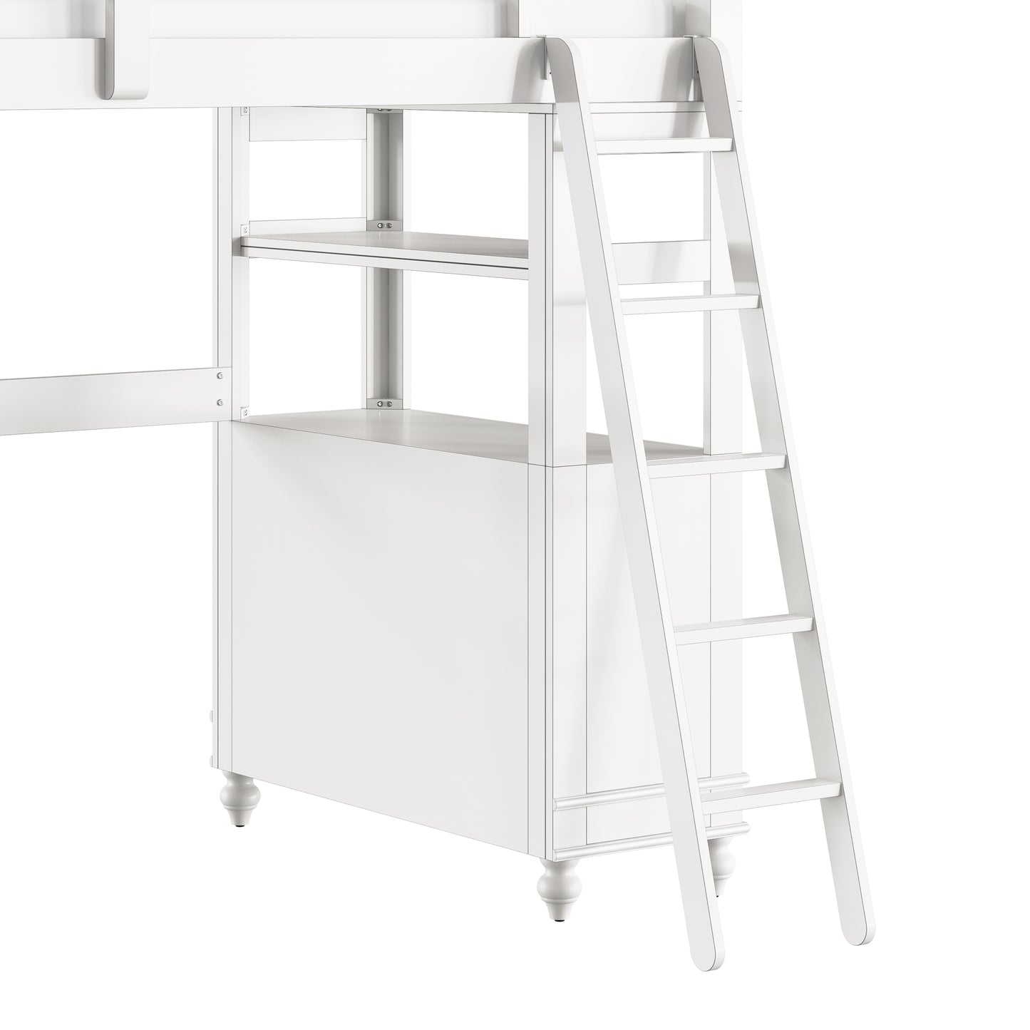Lake House Wood Loft Bed