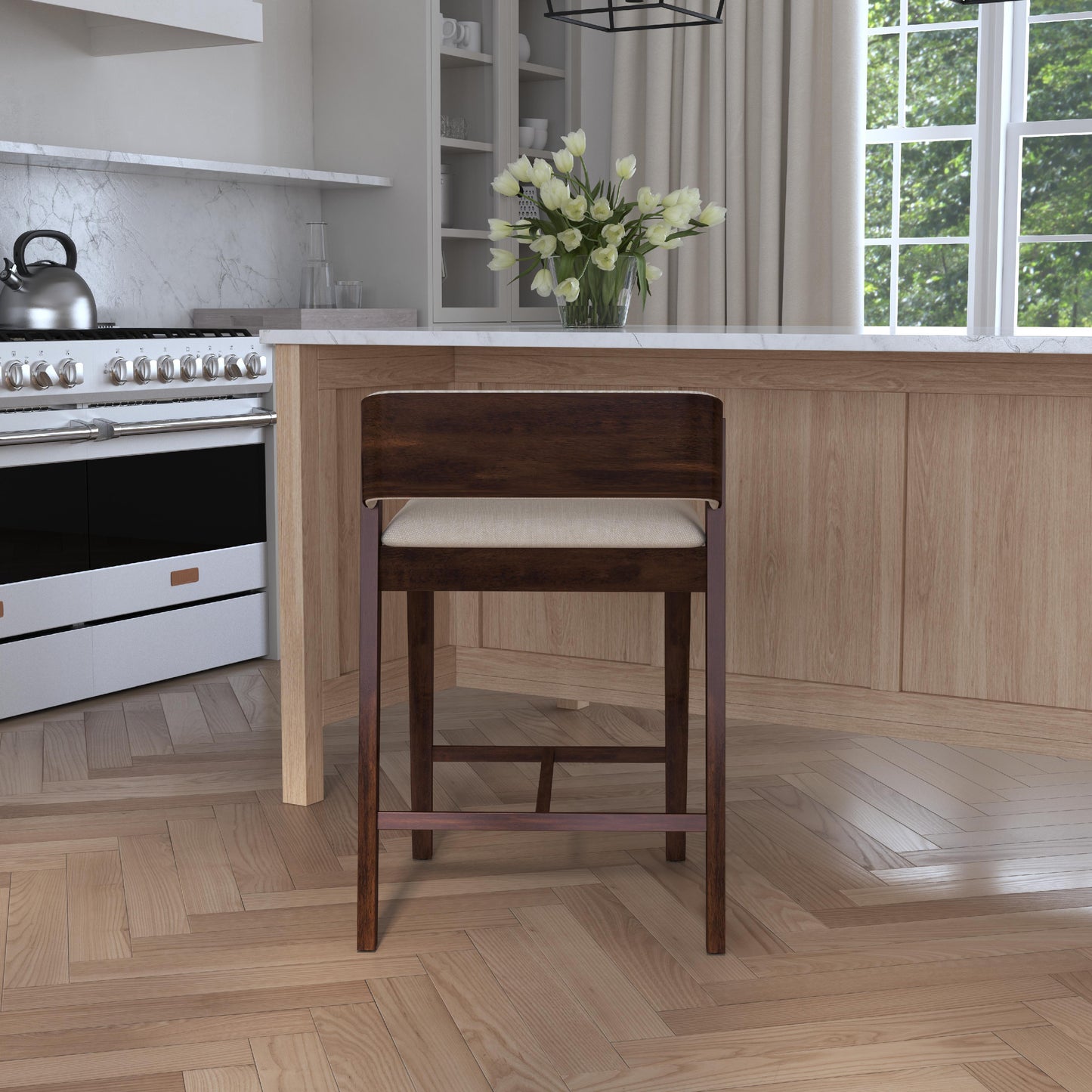 Dresden Wood Stool