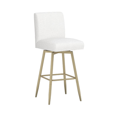 Uniquely Yours Metal Stool, Parson / Salt / Champagne