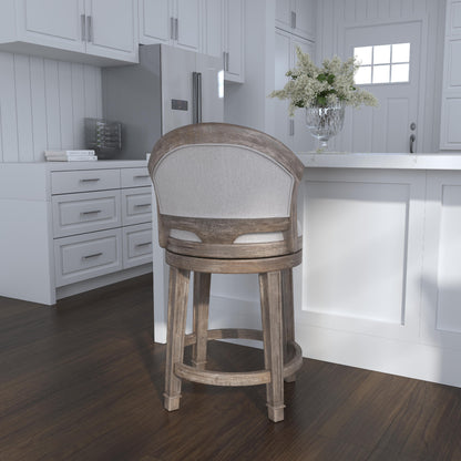 Monae Wood Stool