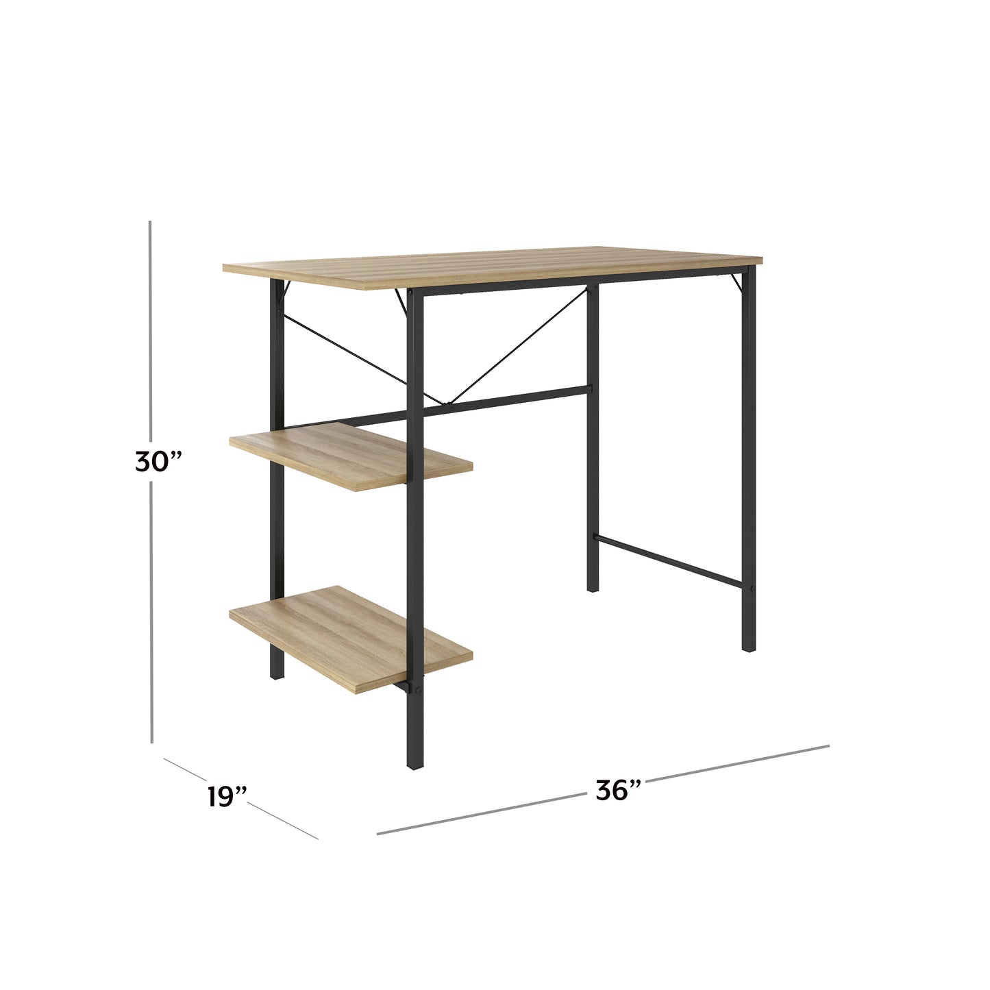 Pierce Metal Desk