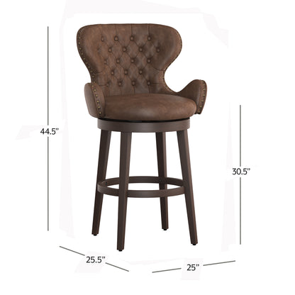 Mid-City Wood Stool