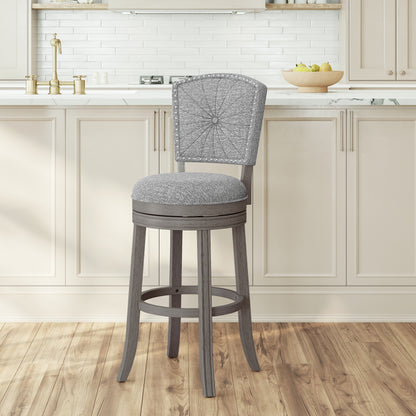 Santa Clara II Wood Stool