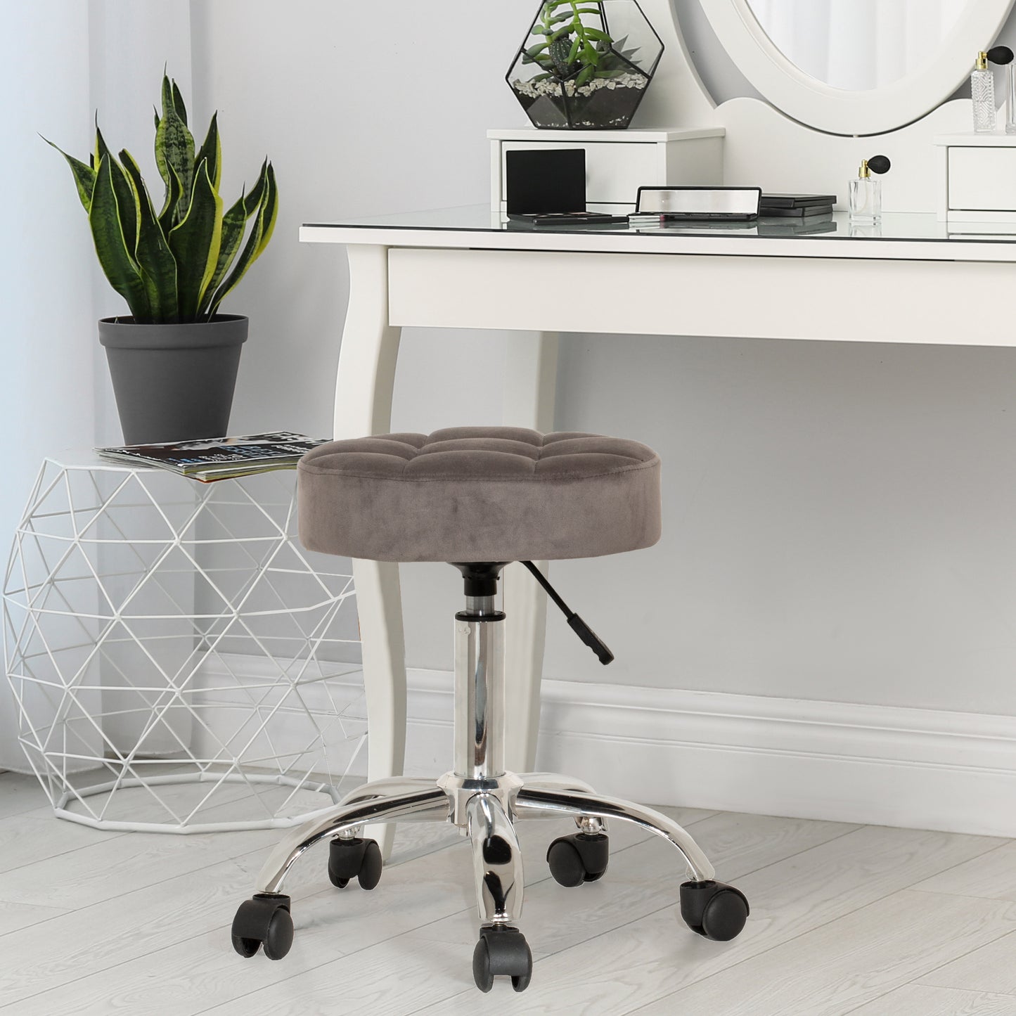 Nora Metal Vanity Stool