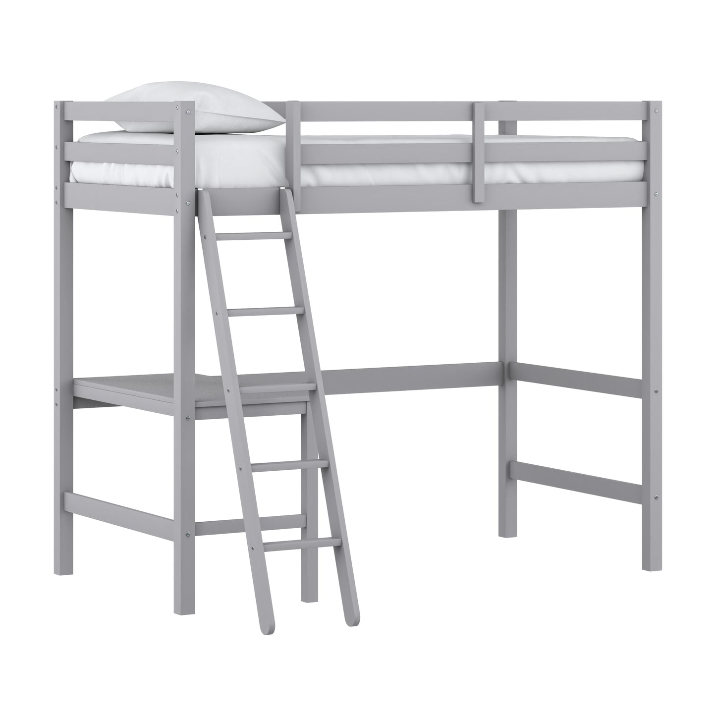 Caspian Wood Twin Loft Bed