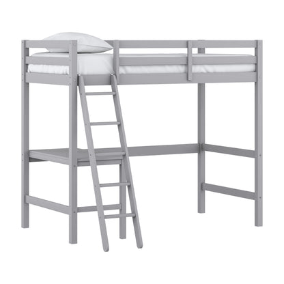 Caspian Wood Twin Loft Bed