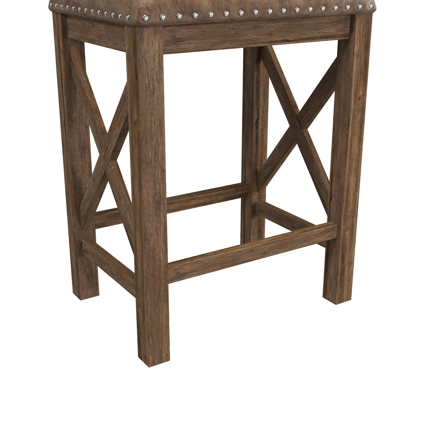 Willow Bend Wood Stool, Set of 2
