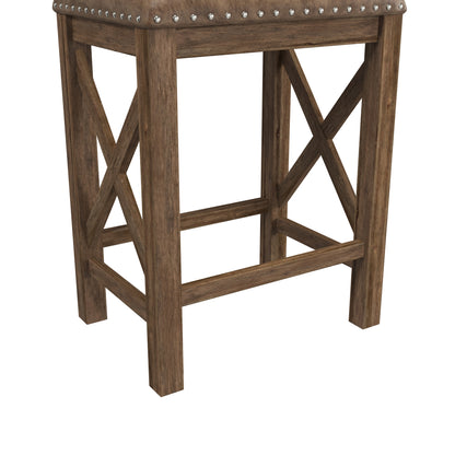 Willow Bend Wood Stool, Set of 2