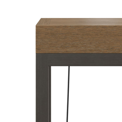 Reserve Wood and Metal Sofa Table