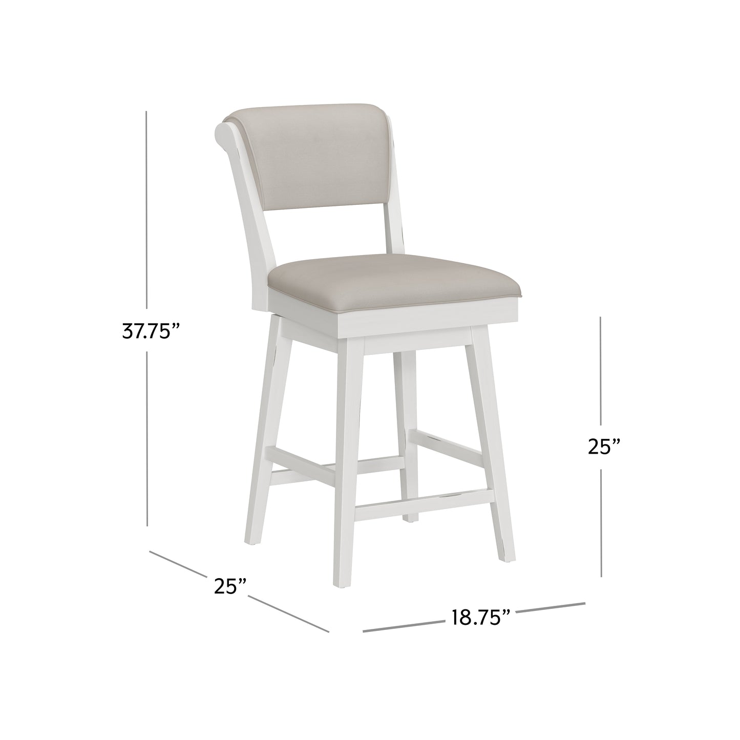Clarion Wood Stool