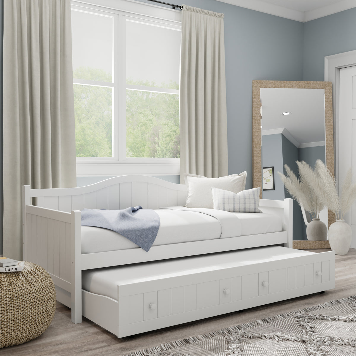 Staci Wood Daybed with Trundle