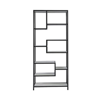 Haze Metal and Wood Etagere