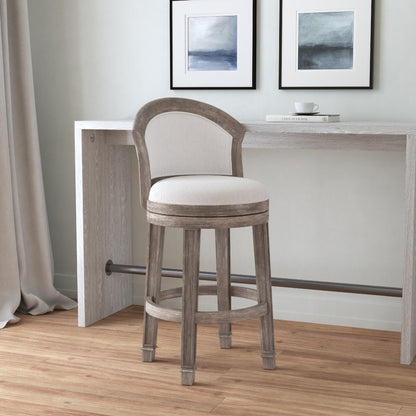 Monae Wood Stool