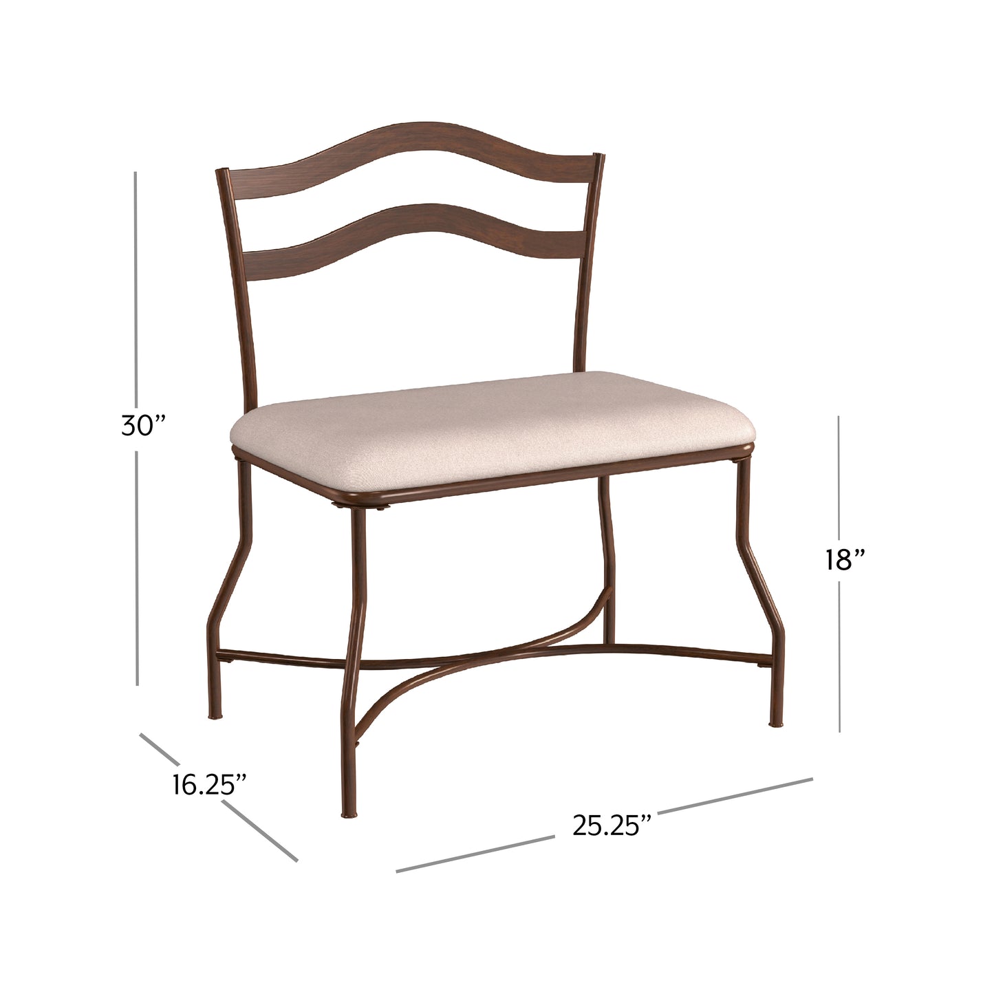 Windsor Metal Bench