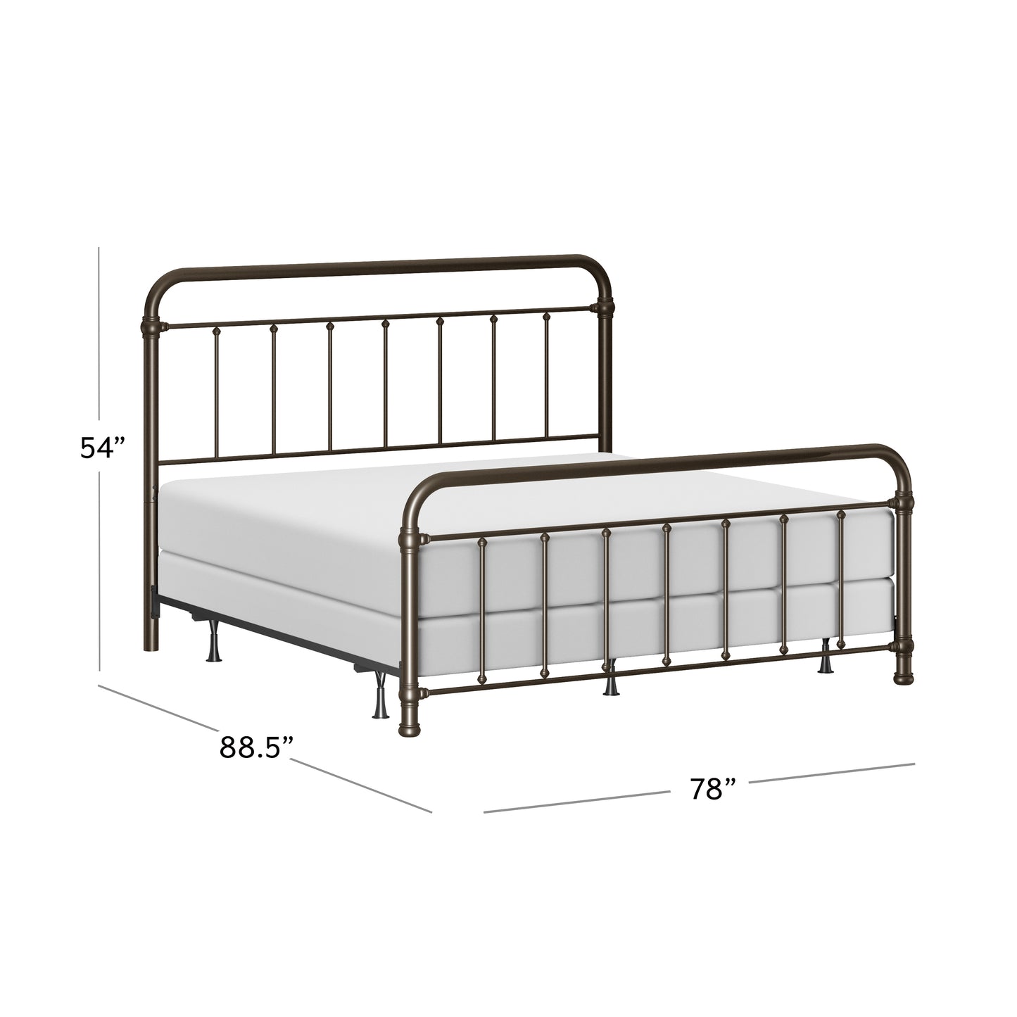 Kirkland Metal Bed