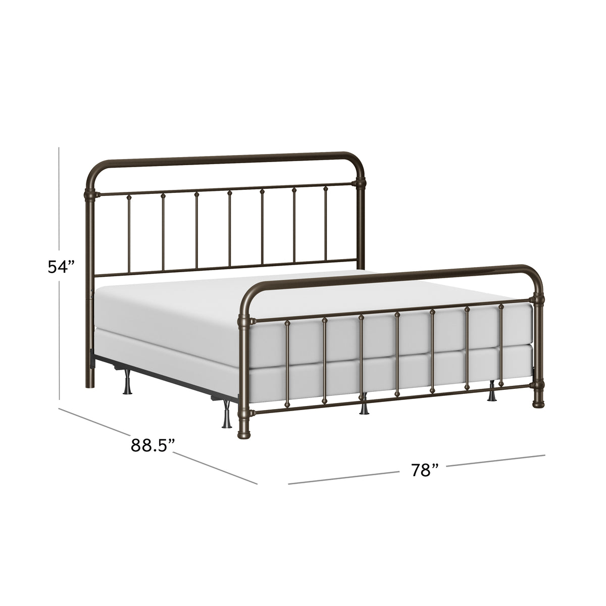 Kirkland Metal Bed