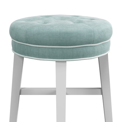 Sophia Wood Vanity Stool