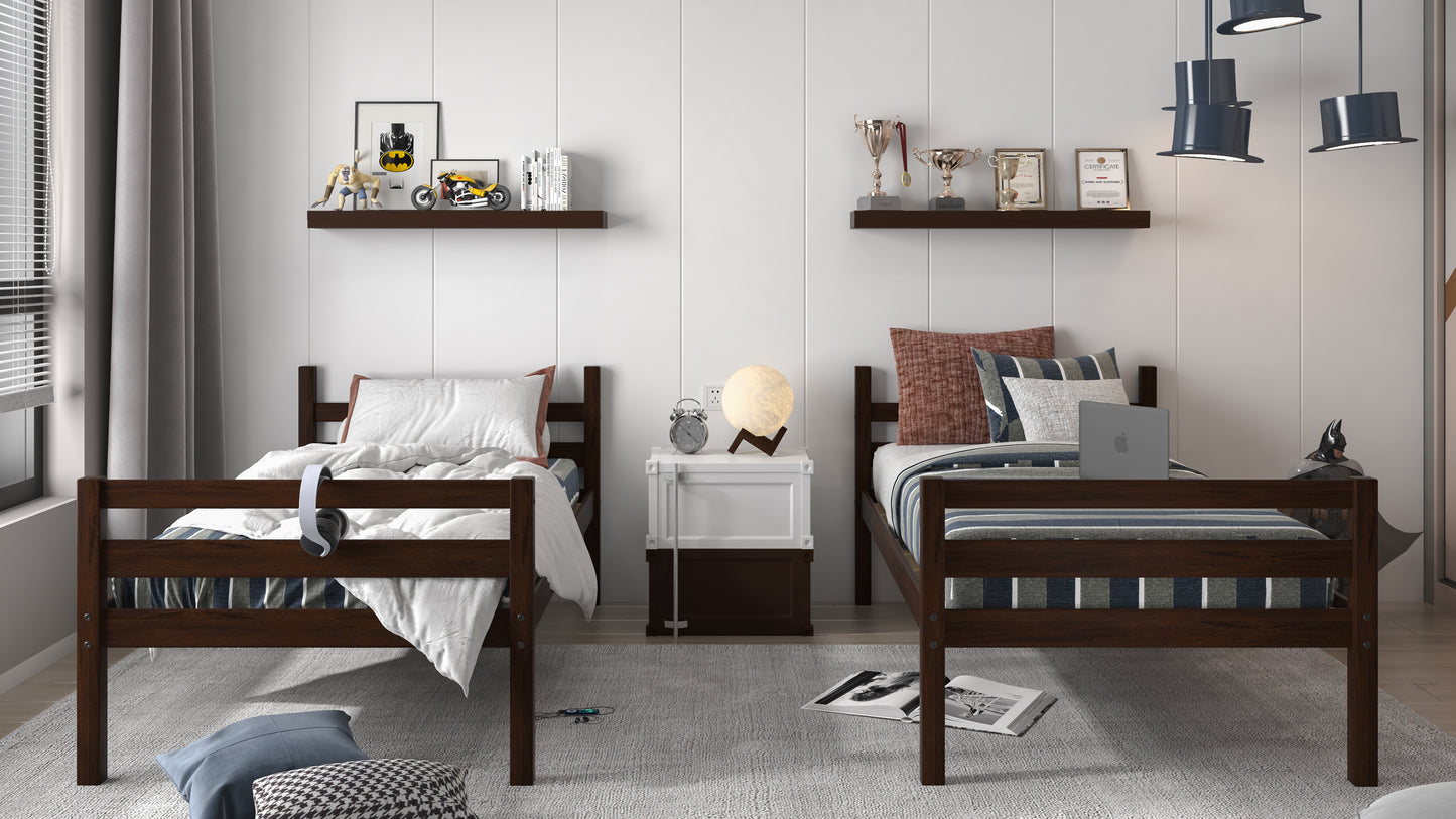 Campbell Wood Bunk Bed with Ladder