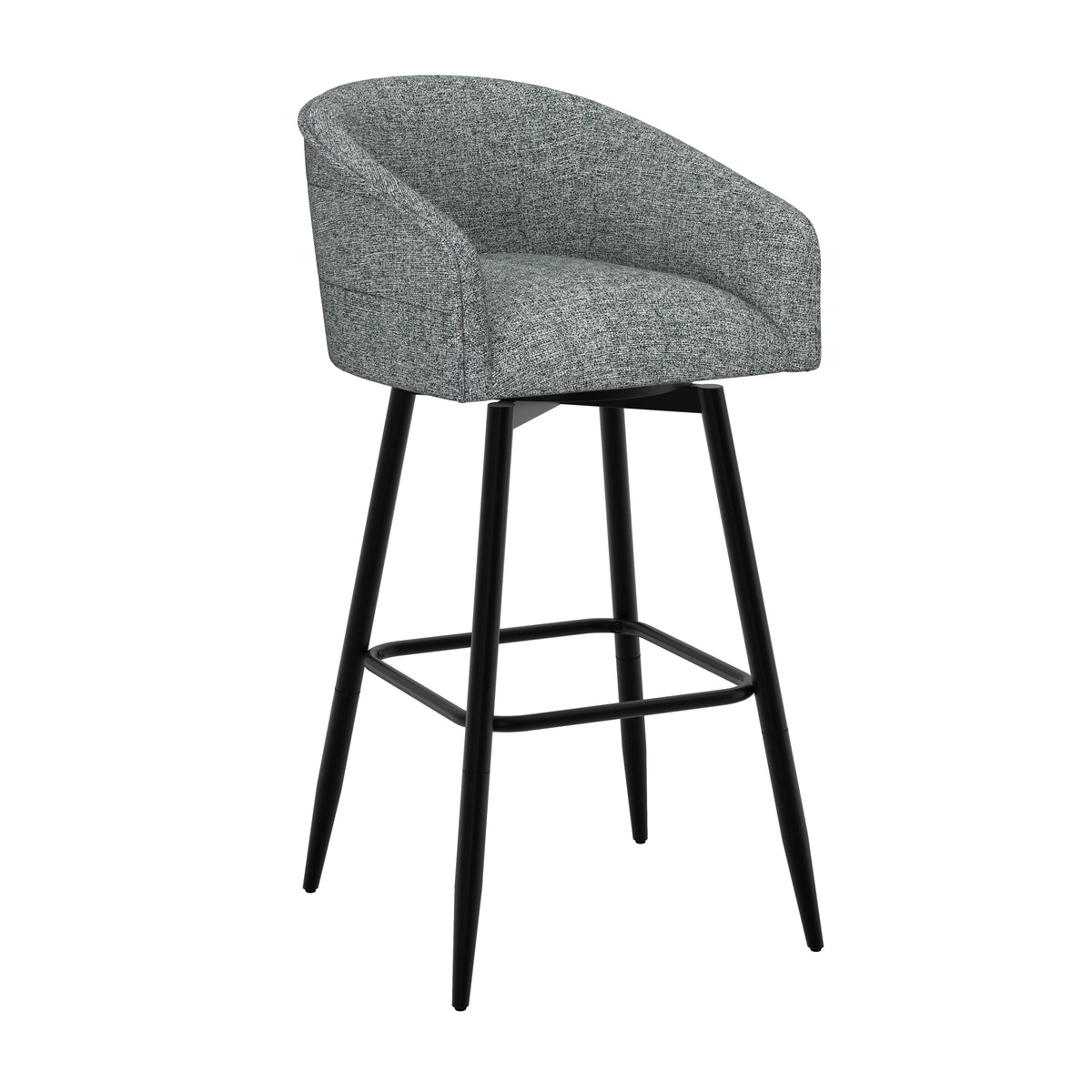 Barrel Back Graphite Black