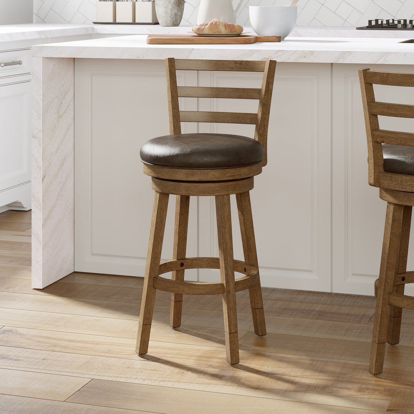 Ronan Wood Counter and Bar Stools