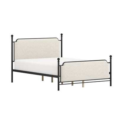 Birch Run Metal and Upholstered Complete Queen Platform Bed
